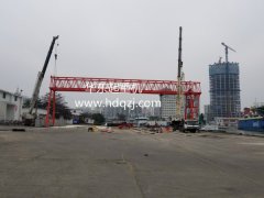 MGhd型60T-35M提梁机施工现场