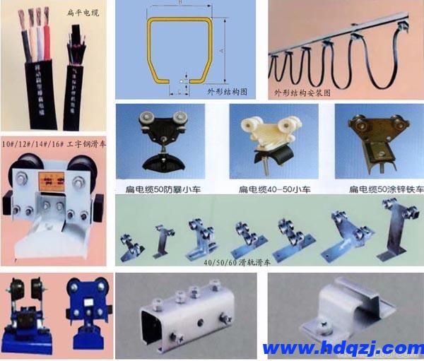 HXDL系列电缆滑轨滑道